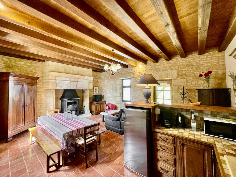 Gîte en Dordogne cuisine équipée