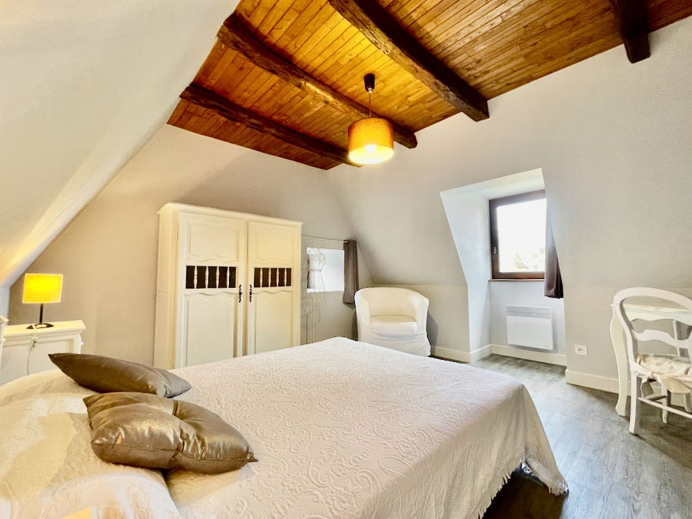 Gîte Dordogne chambre double à l'étage