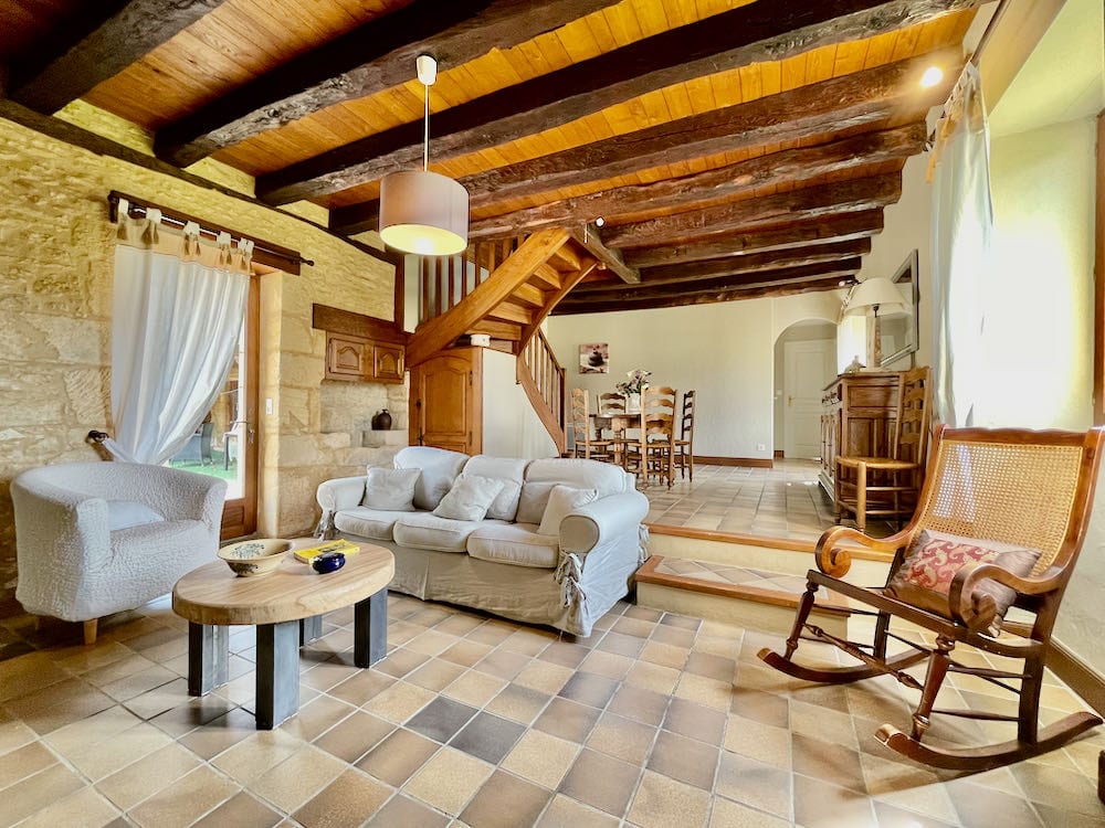 Gîte Dordogne salon